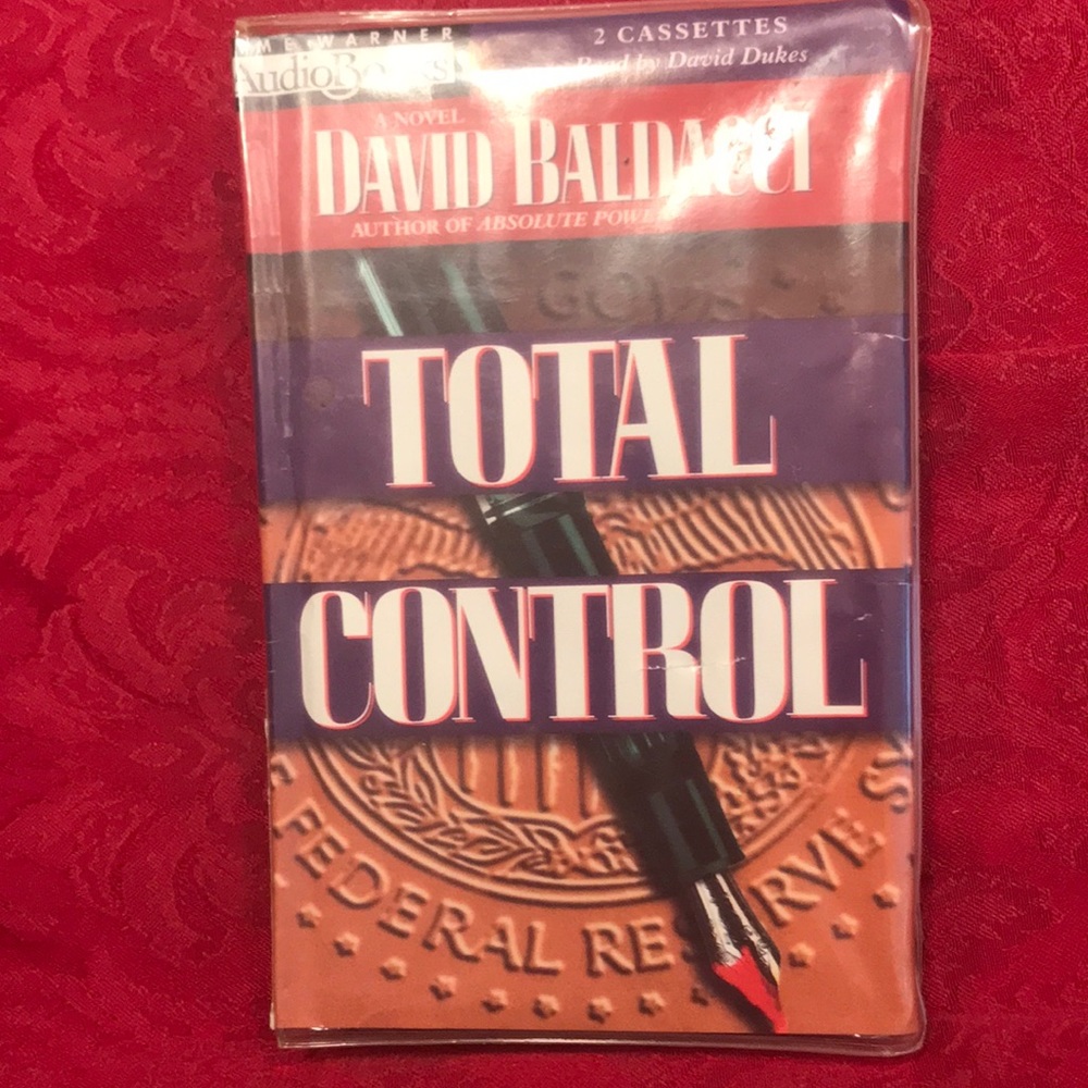 Total Control by David Baldacci Audiobook Cassette